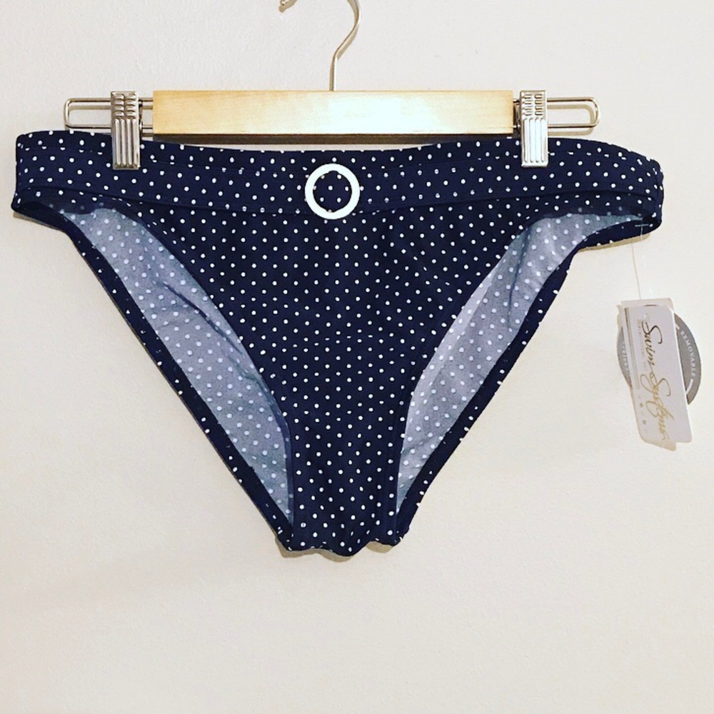 Swim Systems Navy Blue Swimsuit Bottoms XL NWT